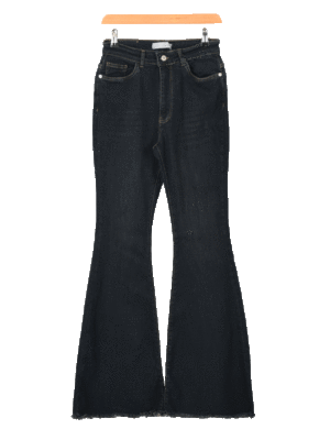 شلوار بوت کات پایین ریش