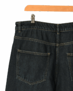 شلوار جین سرمه ای بگ سایز بزرگ - Image 2