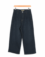 شلوار جین واید لگ سرمه ای