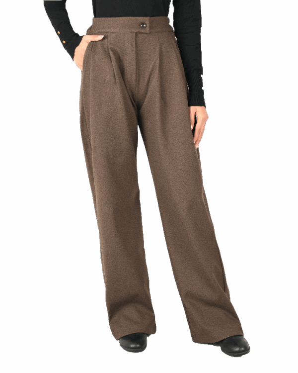 شلوار فوتر کجراه دو پیله - Image 12