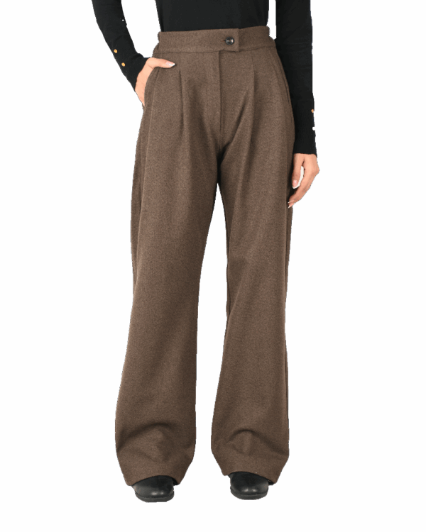 شلوار فوتر کجراه دو پیله - Image 6