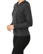 بافت نیم زیپ کلاه دار - Image 7