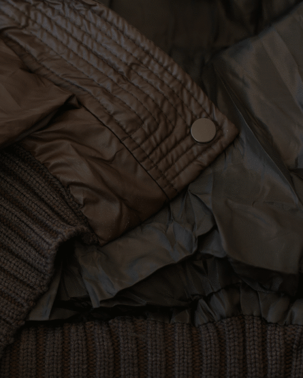 کاپشن خلبانی پایین کشباف - Image 10