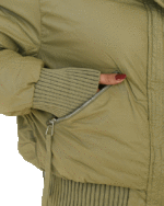 کاپشن خلبانی پایین کشباف - Image 5