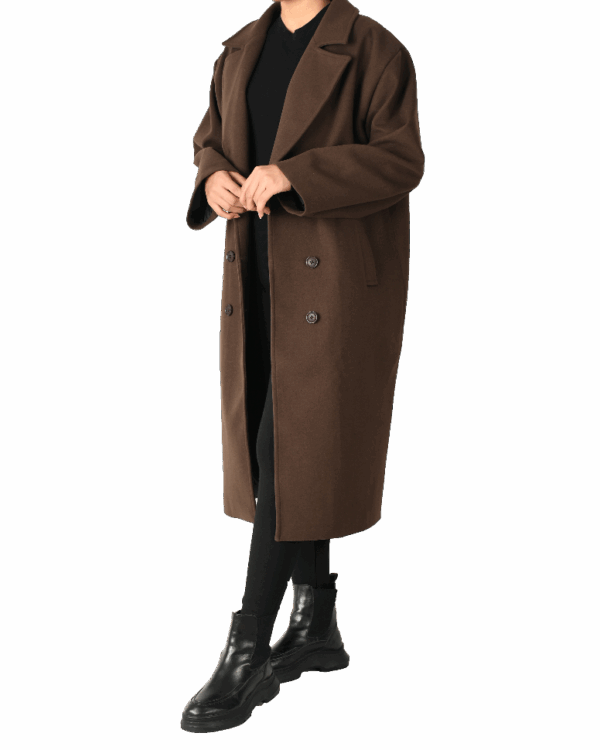 پالتو بلند فوتر بغل جیب - Image 10