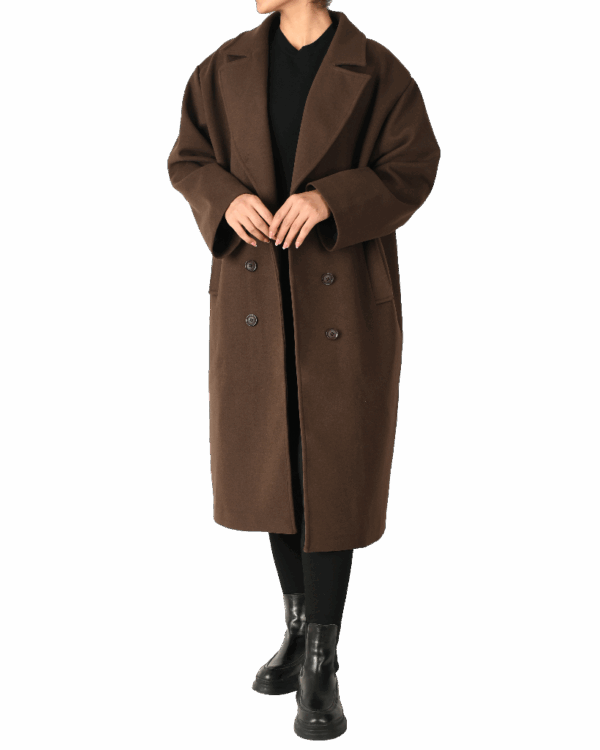 پالتو بلند فوتر بغل جیب - Image 11