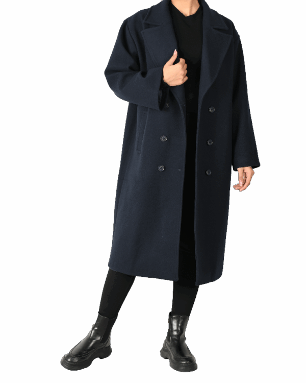 پالتو بلند فوتر بغل جیب - Image 15