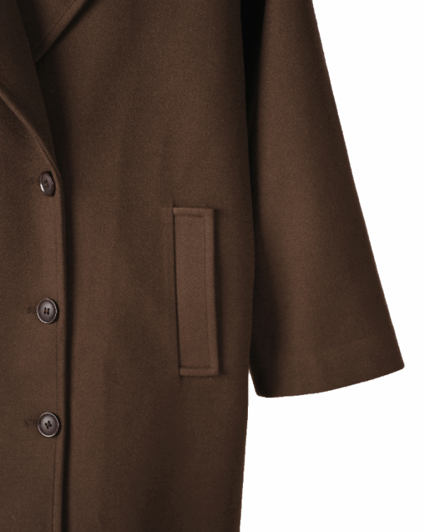 پالتو بلند فوتر بغل جیب - Image 5