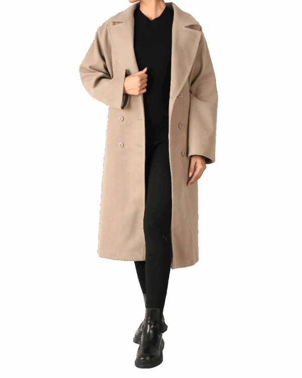 پالتو بلند فوتر بغل جیب - Image 7