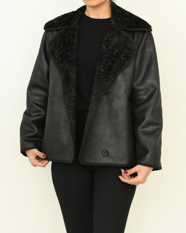 کت بوفالو مشکی - Image 8