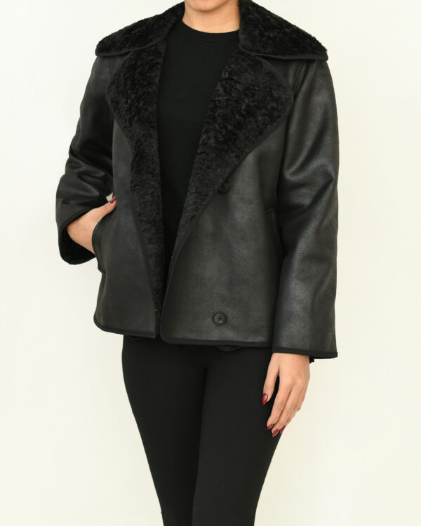 کت بوفالو مشکی - Image 9