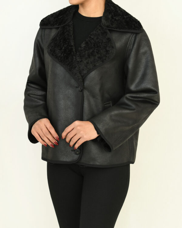 کت بوفالو مشکی - Image 10