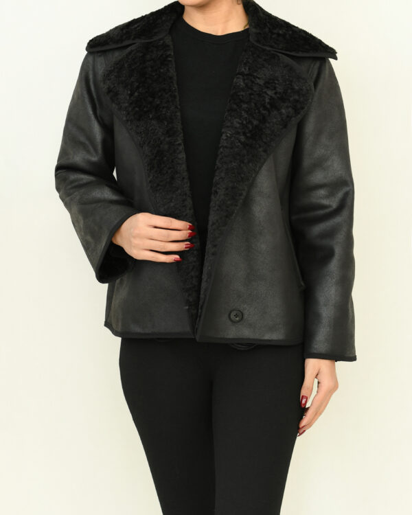 کت بوفالو مشکی - Image 6