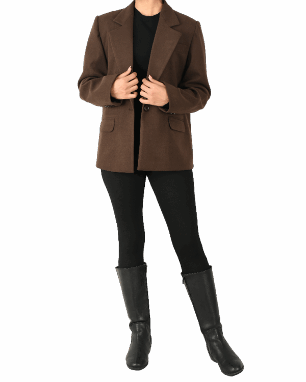 کت فوتر آستر دار دو جیب - Image 9