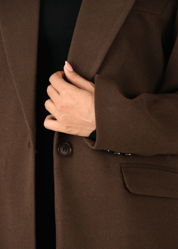 کت فوتر آستر دار دو جیب - Image 13