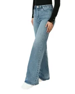 شلوار جین بگ آبی متوسط - Image 5