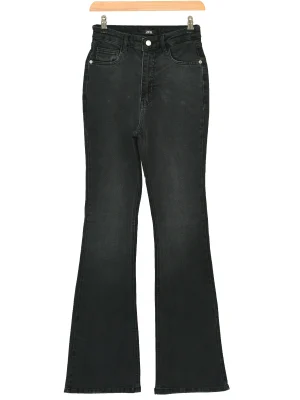 شلوار بوت کات ذغالی زارا