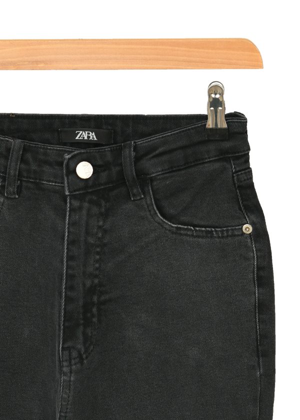 شلوار بوت کات ذغالی زارا - Image 7