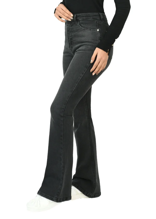 شلوار بوت کات ذغالی زارا - Image 2