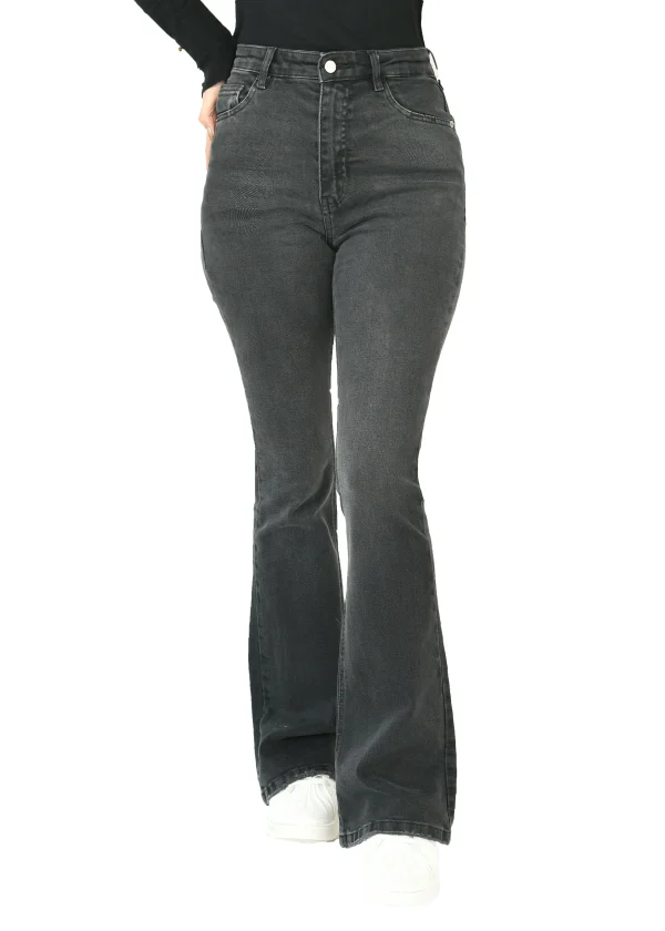 شلوار بوت کات ذغالی زارا - Image 4