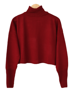 بافت یقه اسکی کراپ