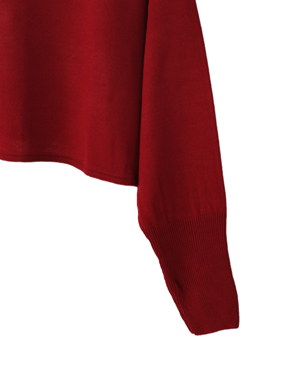 بافت یقه اسکی کراپ - Image 9