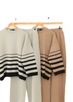 ست بلوز و شلوار بافت - Image 2