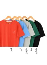 تیشرت جیب دار گلدوزی - Image 2