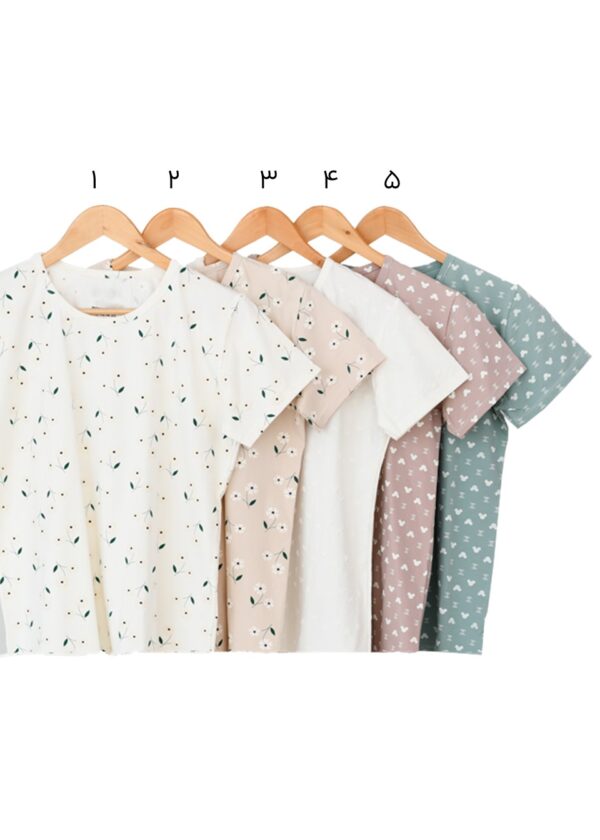 تیشرت عروسکی یقه گرد - Image 2