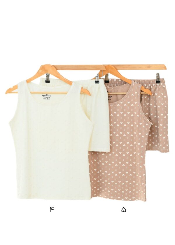 ست تاپ و شورتک طرح دار - Image 3