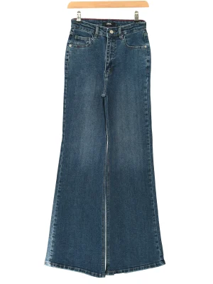 شلوار جین بگ آبی تیره