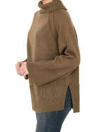 بافت یقه اسکی بغل چاکدار - Image 9