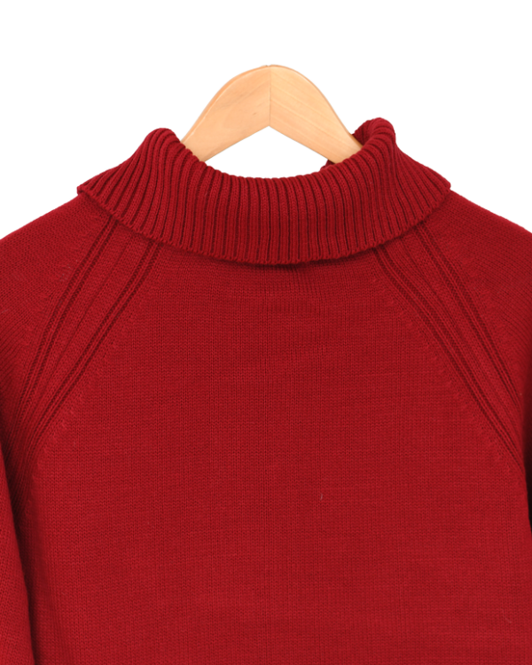 بافت یقه اسکی بغل چاکدار - Image 3