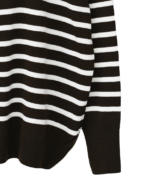 بافت نیم زیپ راه راه - Image 3