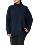 بافت یقه اسکی ساده - Image 5