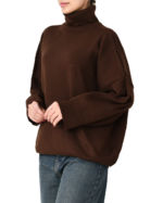 بافت یقه اسکی ساده - Image 7