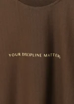 بلوز مردانه یقه گرد آستین بلند طرح دار - Image 4