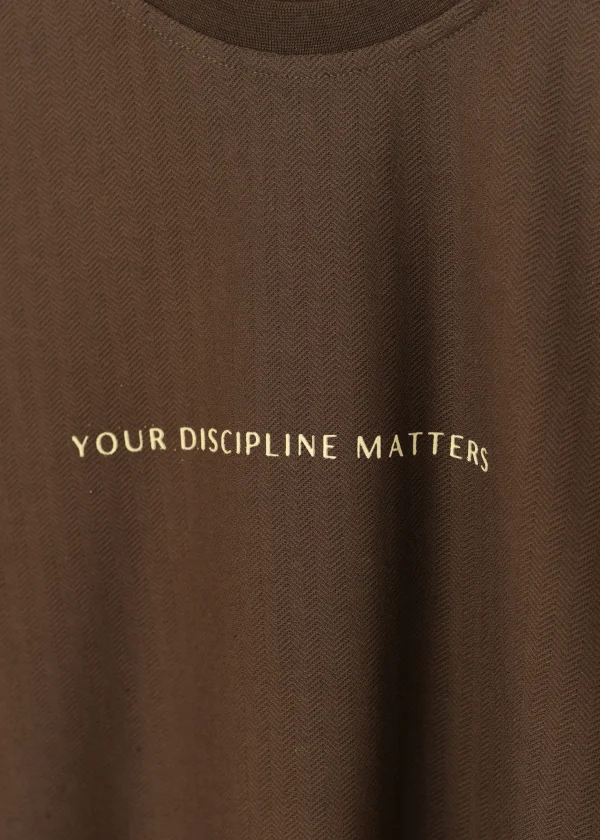 بلوز مردانه یقه گرد آستین بلند طرح دار - Image 4