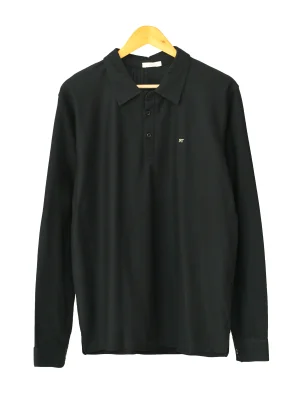 بلوز مردانه یقه دار آستین بلند