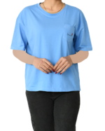 تیشرت جیب دار گلدوزی - Image 3