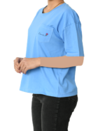 تیشرت جیب دار گلدوزی - Image 5