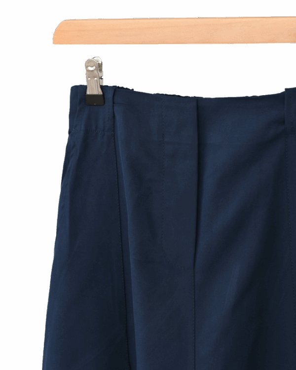 دامن کمربند دار دو جیب - Image 3