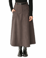 دامن کمربند دار دو جیب - Image 4