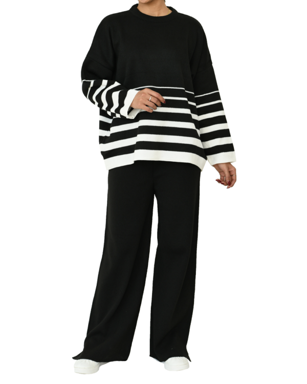 ست بلوز و شلوار بافت - Image 5