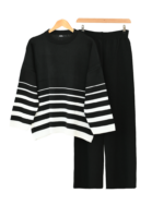 ست بلوز و شلوار بافت