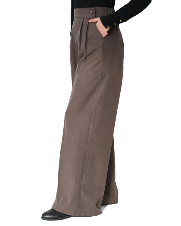 شلوار بگ بغل دکمه - Image 6