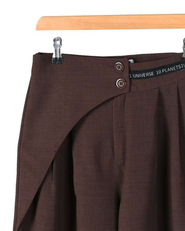 شلوار بزیاق کمر نواری - Image 9