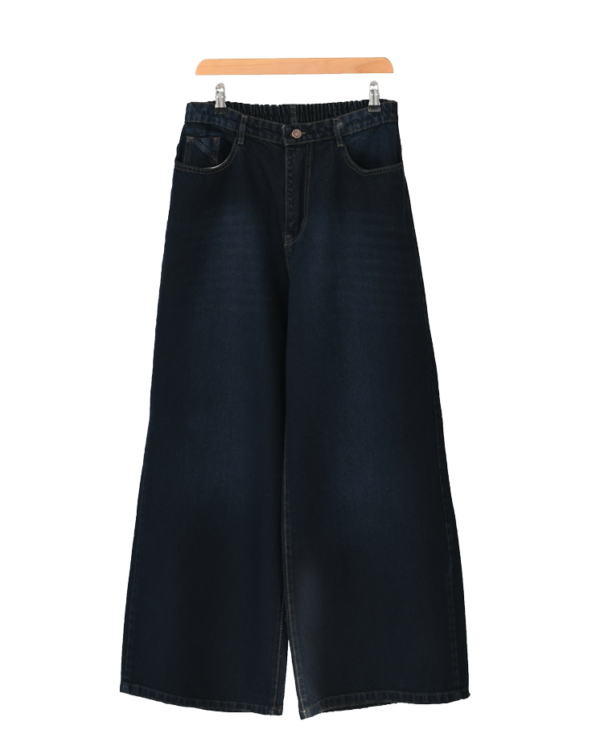 شلوار-بگ-سورمه-ایی-سیر-سایز-بزرگ--(2) شلوار جین سرمه ای تیره سایز بزرگ - Image 1