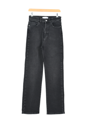 شلوار جین ذغالی راسته