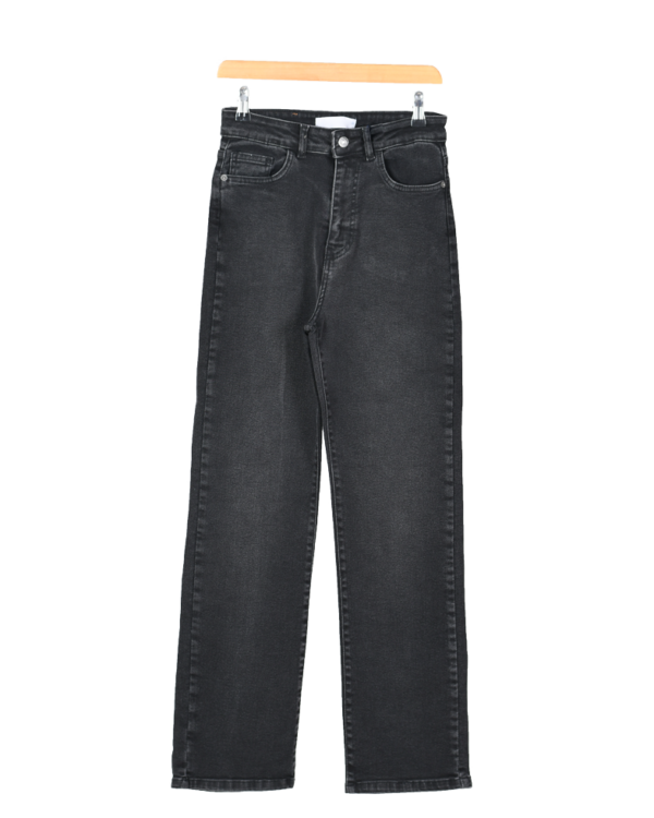 شلوار جین ذغالی راسته - Image 1